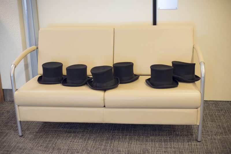 Pauze voor de dragers